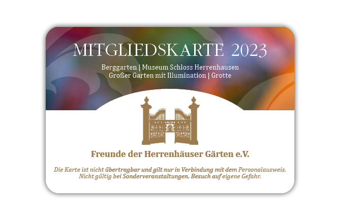 Projektbild Freunde der Herrenhäuser Gärten: Print / Web / Mediengestaltung